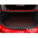 Alfa Romeo Giulia Cargo Mat - with Premium Sound - Black w/ Red Stitching 